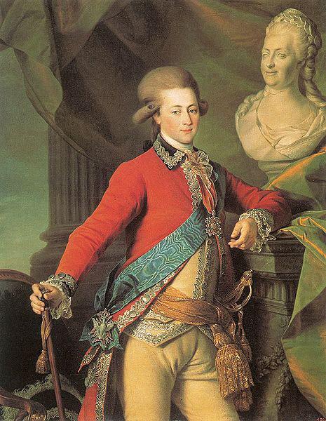 Portrait of Alexander Lanskoy, Aide-de-camp to the Empress, unknow artist